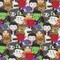 Blank Quilting Halloween Little Monsters Trick or Treaters 100% Cotton Fabric Price per Yard